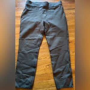 SPANX The Perfect Black Ankle Pant Women’s 1X, Pull On Stretch Pants, EUC